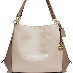 COACH Badge Jacquard Dalton 31 Shoulder Bag